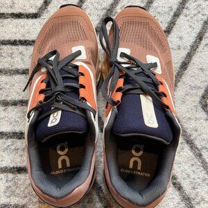 ON Running Cloudstratus Cork/Fawn SZ 8.5 New With Box